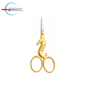 กรรไกรตัดเล็บ Medipower รุ่น Gold Fish Design สำหรับคนถนัดขวา ใบมีดสแตนเลสคมกริบ ด้ามจับมืออาชีพ อุปกรณ์เสริมความงามสำหรับเล็บ - Product Image 3