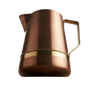 Carafe en cuivre classique de taille moyenne, durable, pour la table, les fêtes, la maison, l'hôtel et les restaurants, pour l'eau et le vin - Product Image 3