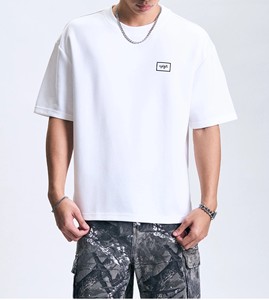 High Quality Custom Men's Vintage Boxy Oversized Digital <b>Printed</b> Eco-Friendly Quick Dry Anti-Wrinkle <b>Stand</b> Casual Formal T-Shirt - Product Image 5