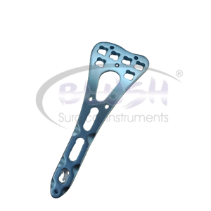 Cabezal manual de acero de 2.4MM OEM con bloqueo de seguridad, ángulo variable, de dos columnas, para radio distal, con orificios de 19.5MM de ancho, de Blush Surgical - Product Image 4