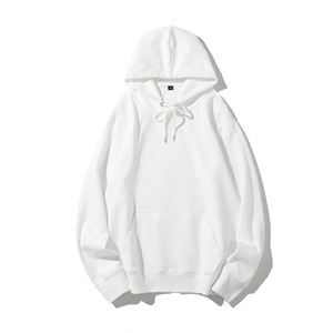 Sweat à capuche polyvalent uni pour homme en molleton de coton avec poche kangourou et capuche ajustable, style streetwear décontracté - Product Image 4