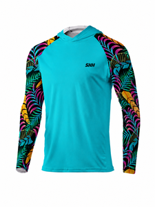 Haut de sport personnalisé 2026 à manches longues pour la pêche, protection UV, léger et performant - Product Image 1