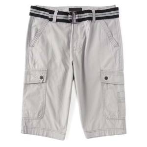 Pantalones Cortos Cargo para Hombre con Cintura Elástica, Estilo Urbano, de Lona, para Correr, Trabajo o Uso Casual - Product Image 1