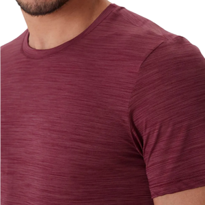 เสื้อยืดแขนสั้นผู้ชายผ้าฝ้าย 100% ทรงปกติ ระบายอากาศ แห้งเร็ว สีพื้นเรียบง่าย สวมใส่สบายสำหรับฤดูร้อน - Product Image 6