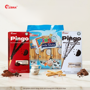 Competitive Price Irresistably Cocoa Crumb Chocolate Crispy Milk Stick <b>Biscuits</b> 186g Vietnamese Supplier - Product Image 1