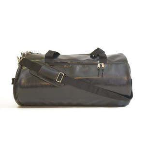 Sac de voyage en cuir imperméable de haute qualité avec compartiment à chaussures, grande capacité, sac de sport pour hommes et femmes - Product Image 5