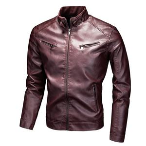 Chaqueta de Cuero Genuino Negra para Hombre, Diseño Moderno, Corte Ajustado, Estilo 2026 - Product Image 2
