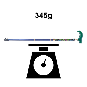 Bastón ligero ajustable de aluminio de 5 secciones con agarre acrílico similar al mármol - Product Image 4