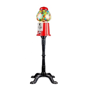 Kwang Hsieh 15" Vintage Bubble Gum Ball Vending Machine with Stand - Product Image 1