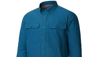 Chemise de pêche personnalisée avec logo, quincaillerie résistante à l'eau salée et coutures de qualité marine, vente en gros d'usine - Product Image 2