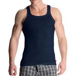Camiseta Deportiva de Tirantes para Hombre, de Secado Rápido, Lisa, Personalizada para Gimnasio, Fitness, Musculación - Product Image 6