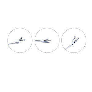 Instrumento Quirúrgico Artroscópico Tipo Wishbone con Punzones Angulados y de Perforación Inversa (Eje de 2.7mm, 3.4mm) de Acero Inoxidable de Precisión - Product Image 6