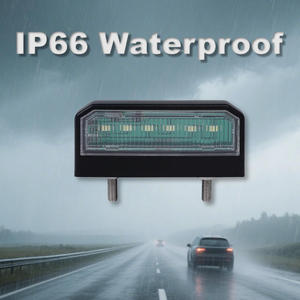Luz LED de Matrícula de Alto Brillo de 12-24 VCC IP66 para Automóvil, Camión, Remolque, Caravana, <span class=keywords><strong>RV</strong></span>, Luz Trasera - Product Image 5