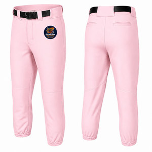 Pantalons de baseball doux, confortables et tendance, couleur et design personnalisés, 100 % polyester, vêtements de sport pour adultes, vêtements d'extérieur - Product Image 1