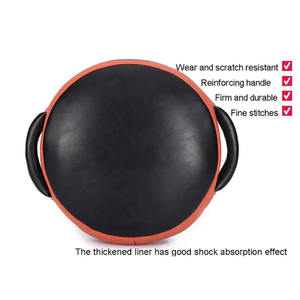 Almohadillas de entrenamiento para kickboxing, MMA, Muay Thai, escudo de golpeo de alta calidad, escudo circular para patadas - Product Image 4