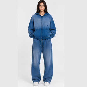 Pantalones Jogger Personalizados para Mujer, Estilo Vintage, Lavado, Deportivos, Casuales, Holgados, de Mezcla de Algodón, Tipo Cargo, a la Moda - Product Image 4