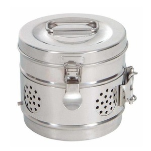 Premium Quality Medical Dressing Drum with Secure Lid for Surgical Dressing <b>Storage</b> and Sterilization Available For Sale - Product Image 6