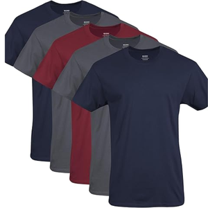 Paquete de Camisetas de Cuello Redondo para Hombre – Camisetas Casuales de Manga Corta de Algodón Suave para Uso Diario - Product Image 1