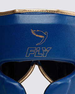 Professional Boxing Training Open <b>Face</b> Top Selling Customized Genuine Leather Fly Head Guard <b>Face</b> Protection Head Gear Unisex - Product Image 3