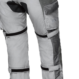 Men Motorcycle Racing Pants Slim Fit Protective <b>Trousers</b> <b>with</b> <b>Knee</b> <b>Pads</b> Cargo Pockets Breathable Workwear Use - Product Image 3