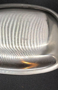 Vintage Classic Aluminium metal Deep Oval Serving Tray Kitchenware Dishes & Plates Luxury Plate <b>Table</b> <b>Top</b> Serving food - Product Image 4
