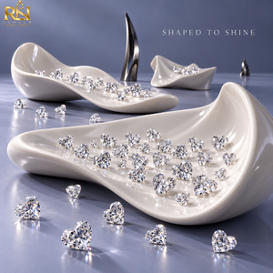 Diamantes Sueltos en Forma de Corazón de 18.50 Quilates, Cultivados en Laboratorio, Colección CVD HPHT |   Piedras de Joyería de Corte Excelente, Color D E F, Claridad VVS VS, Sin Certificado - Product Image 4