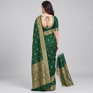 <b>Women</b> <b>Saree</b> With Premium Soft Fabric Elegant Drape Lightweight Comfort Rich Colors Stylish Design Durable Quality OEM Customized - Product Image 6