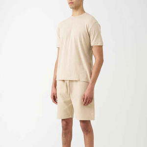 Ensemble décontracté deux pièces pour homme de haute qualité, t-shirt à manches courtes et short, vêtements en gros, ensemble deux pièces pour homme en coton respirant - Product Image 6