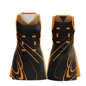 Comfortable <b>Athletic</b> Apparel Durable Stitch Teamwear Netball Uniform For Women Sports Teams Netball Uniform - Product Image 4