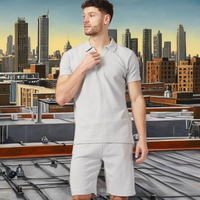 Ensemble de T-shirts pour hommes en fibre de bambou tricotée à manches courtes, décontractés, écologiques, imprimés en sérigraphie, confortables pour tous les jours