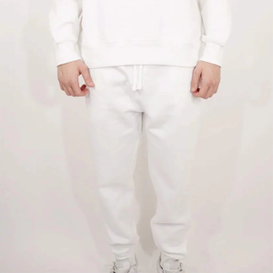 Sweat-shirt pour homme automne/hiver, couleur unie, doublé en polaire, col rond, tendance, pantalon décontracté de marque, pantalon décontracté - Product Image 6