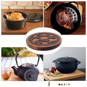 Elegante Salvamanteles de Metal para Protección Contra el Calor y Servir, Salvamanteles de Hierro Premium para un Uso Seguro en la Cocina y el Comedor, Estilo Moderno - Product Image 3