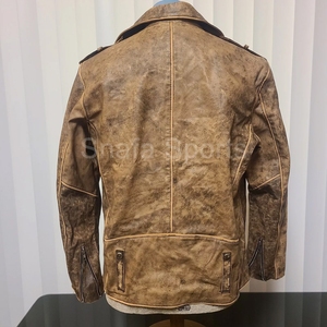 Premium Quality Real Leather Comfortable Fit Customized Leather Jackets pure genuine leather jacket plus size professional - Product Image 2