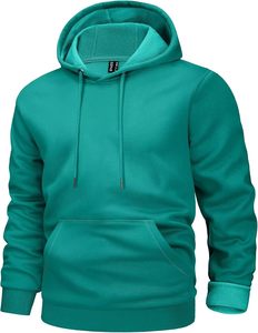 Sweat à capuche unisexe épais style streetwear, 100% coton molleton French Terry, coupe oversize, effet vieilli et délavé à l'acide, avec fermeture éclair - Product Image 3