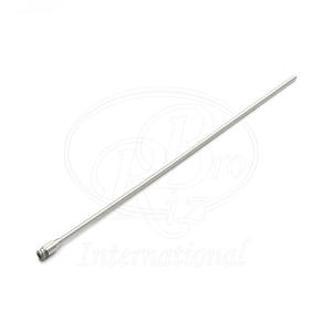 Cathéter de reproduction artificielle canine en acier inoxydable réutilisable Luer Lock pour œil avant, 10 pouces, certifié ISO/CE, usage vétérinaire - Product Image 3