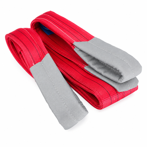 Eslinga Plana de Poliéster Reforzada de 5 Toneladas para Trabajo Pesado con Ojales, Tamaño y Longitud Personalizables, de Fábrica con Experiencia - Product Image 1