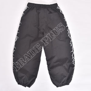 Pantalon baggy de ski imperméable personnalisé Pantalon de snowboard à taille élastique Pantalon à bretelles décontracté tendance high street hipster pour unisexe - Product Image 2