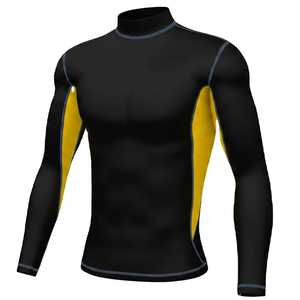 Camiseta Deportiva Personalizada para Hombre en Color Sólido, al por Mayor, Ropa de Gimnasio Transpirable, Talla Adulto, Servicio OEM - Product Image 1