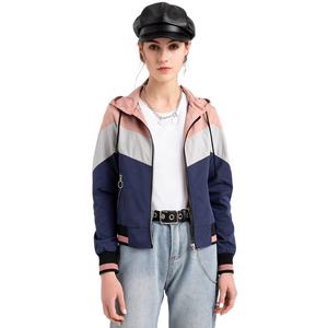 Veste et manteaux de bombardier pour femme, haute qualité, tenue décontractée, col de Baseball, coupe-vent, tendance - Product Image 3