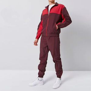 Ensemble de survêtement coupe-vent Streetwear en promotion avec logo personnalisé pour hommes – Idéal pour le sport et la course à pied - Product Image 2