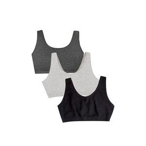Women Sports <b>Bra</b> High Support Breathable Racerback Yoga Running Fitness Workout Top Light <b>Blue</b> Gray Navy - Product Image 5