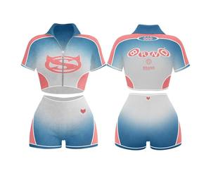 Nouvel ensemble coupe-vent en nylon TAHAD 2026 – Short et veste pour homme, style streetwear d'été, ensemble 2 pièces en nylon, survêtement coupe-vent pour femme - Product Image 5