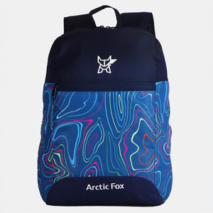 Sac à dos antivol et étanche pour ordinateur portable Arctic Fox 17L pour garçons et filles, denim foncé - Product Image 2