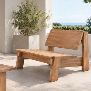 Fauteuil de relaxation en teck massif, chaise longue d'extérieur, fauteuil de jardin, fauteuil de patio, fabricant de meubles sur mesure - Product Image 5