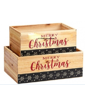 Article le plus vendu : Seau de Noël en métal galvanisé vierge pour sublimation, avec poignée en bois, formes ovales - Product Image 6