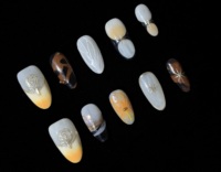 Ongles press-on professionnels faits main sur mesure, art 3D, qualité salon, application facile, fournisseur en gros, prix compétitif