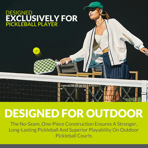 Pickle <b>Ball</b> 40 Holes-Aerospin Professional Competition 40 Hole Pickleball <b>Ball</b> High <b>Bounce</b> Match <b>Ball</b> Rotational Molding - Product Image 5