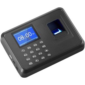 Orologio Marcatempo Biometrico per Piccole Imprese con Unità USB, Registrazione Presenze con Impronta Digitale, Timbratura Automatica Entrata/Uscita Dipendenti - Product Image 5
