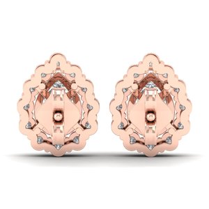 REYES Pendientes de Diamantes Cultivados en Laboratorio de Alta Calidad, Plata de Ley 925, Corte Pera, 1.5 Quilates, para Bodas y Fiestas, Joyería Fina - Product Image 4