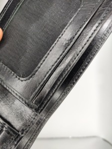 Carteras Cortas de Diseño Elegante para Hombre, de Cuero Genuino de Primera Calidad, con Protección RFID, Cierre Plegable Delgado, Venta al Por Mayor, OEM - Product Image 4